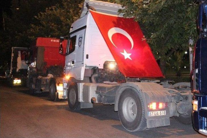 Zonguldak’ta Tır’lar Demokrasi Nöbetine Başladı G5