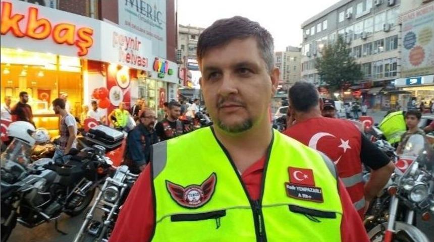 Fet&ouml; Darbesine Karşı Bir Tepkide Motorculardan