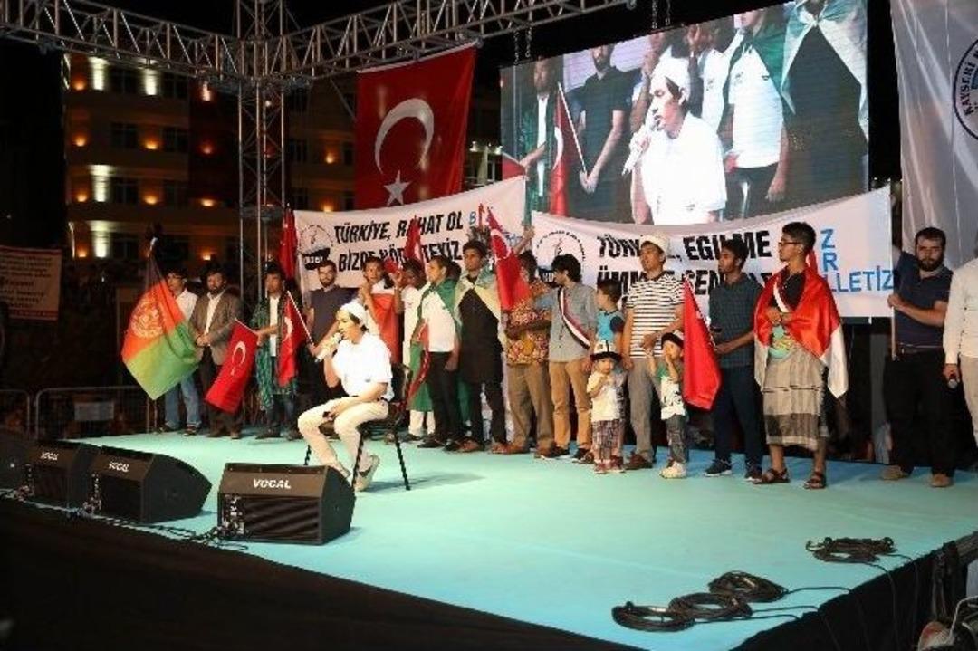 Kayserililer Başkanı İle N&ouml;bette