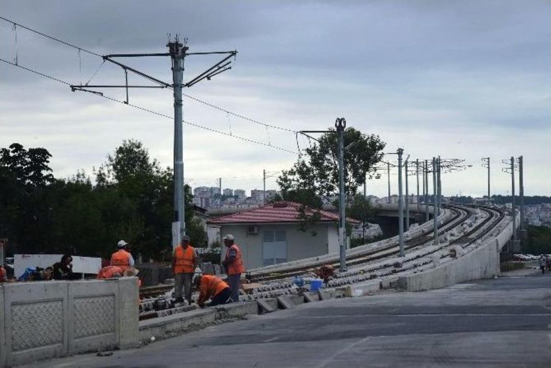 Raylı Sistem Mavi Işıklar&rsquo;a Kadar Hizmete A&ccedil;ılıyor