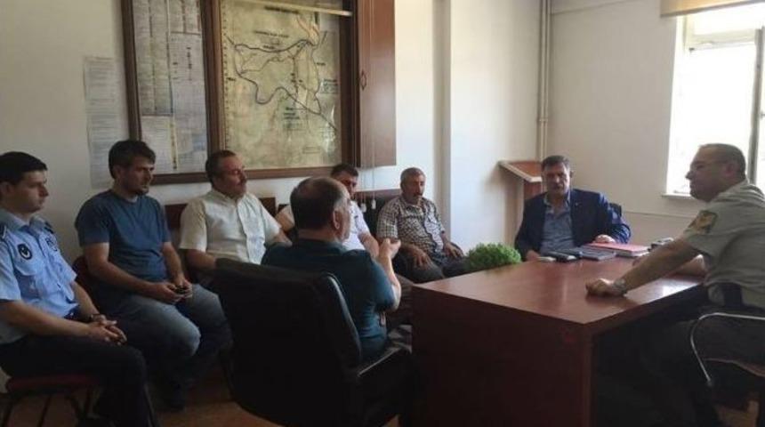 Başkan Duymuş&rsquo;tan Karakol Komutanlığına Ziyaret