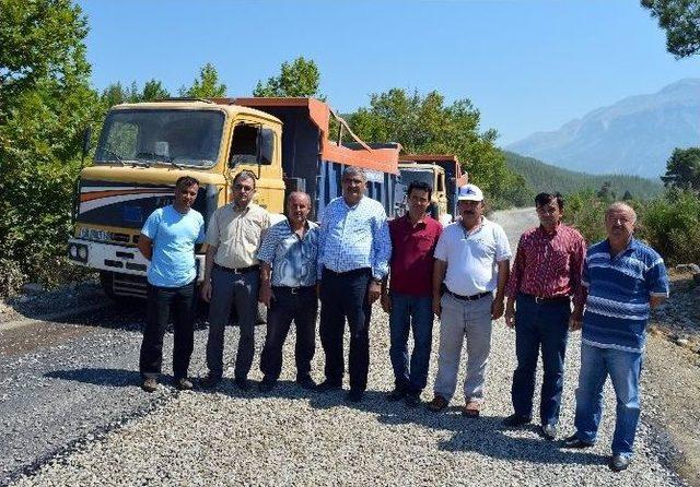 Köprülü Kanyon Yolu Modernize Ediliyor