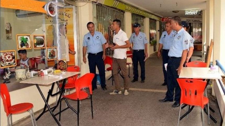 Akdeniz Belediyesi Zabıta M&uuml;d&uuml;rl&uuml;ğ&uuml;, Metropol İş Merkezi&rsquo;nde Denetimlerini Sıklaştırdı