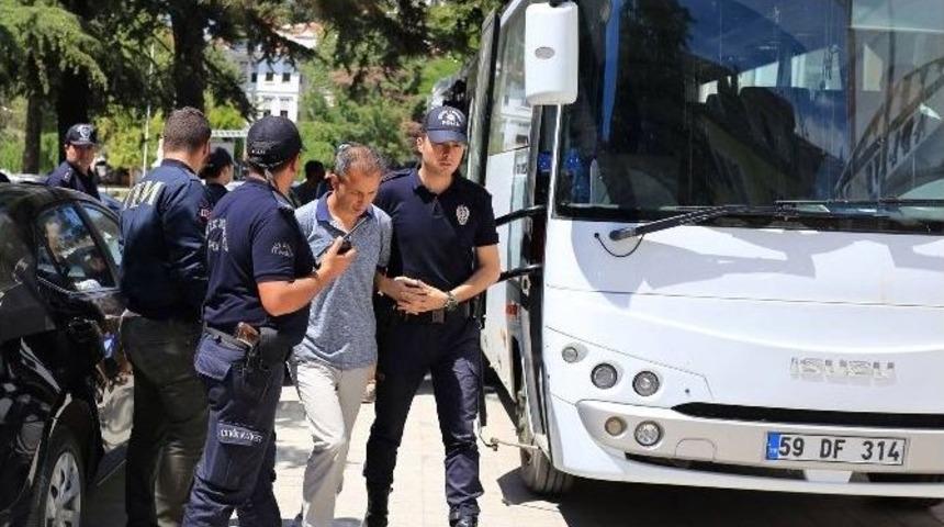 58 Emniyet G&ouml;revlisi Adliyeye Sevk Edildi