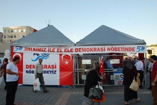 Kayso’dan Demokrasi Nöbetine Destek