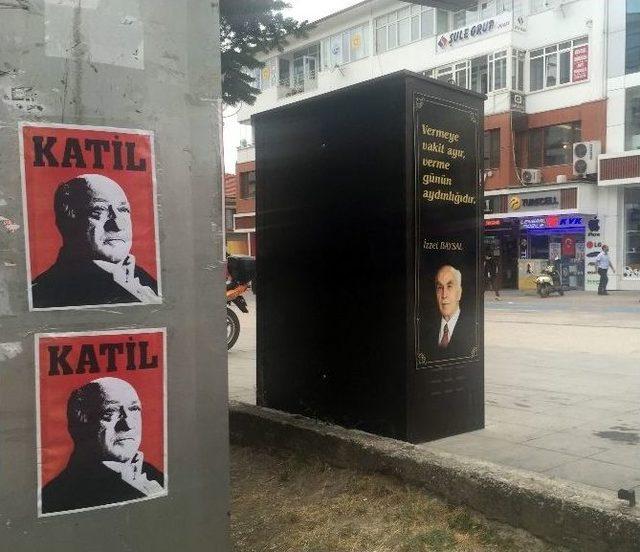 Bolu’da Fethullah Gülen’e Posterli Tepki