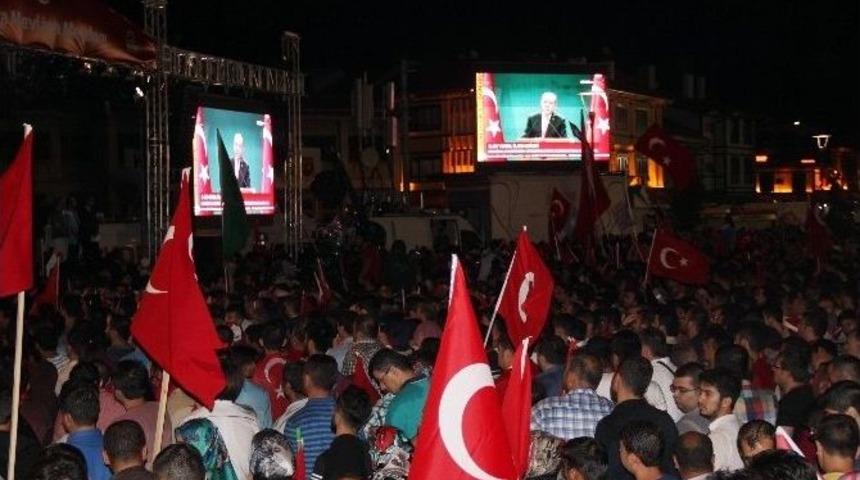 Konya Demokrasiye Sahip &Ccedil;ıkıyor