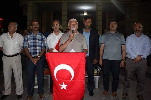 Ali Çetinbaş, Demokrasi Nöbeti Tutan Tavşanlılılar’a Hitap Etti