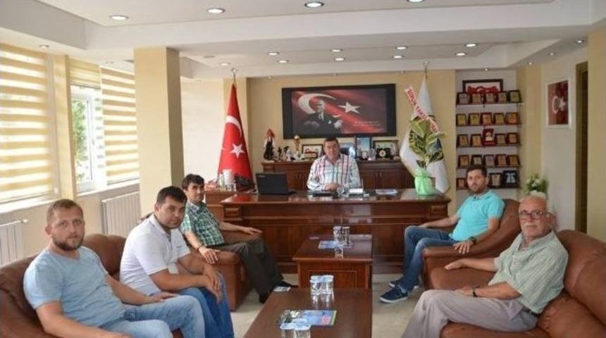 Taksi &Ccedil;alışanlarından Teşekk&uuml;r Ziyareti