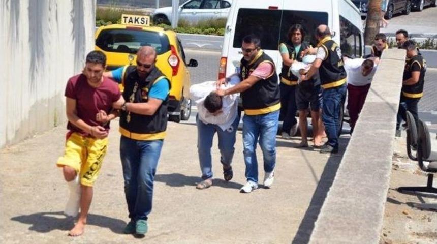 Marmaris&rsquo;te Polisi Şehit Eden G&uuml;rc&uuml; Gasp&ccedil;ılar Adliyeye Sevk Edildi
