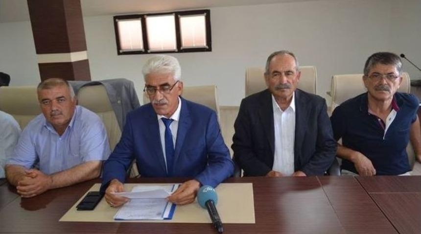 İl&ccedil;e Ziraat Odaları Başkanlarından Darbe Girişimine Ortak Tepki