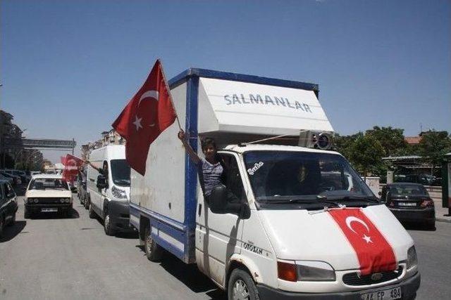 Pazarcı Esnafından Darbe Girişimine Tepki