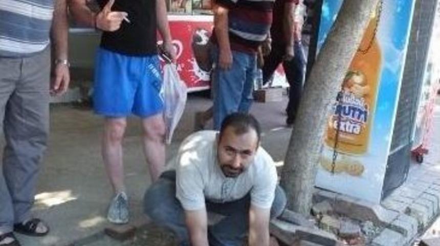 Burhaniye&rsquo;de Suyun Boşa Akma Tepkisi