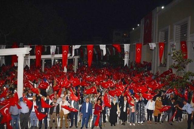 Başkan Baran, Milli İrade Ve Demokrasi Nöbetine Katıldı