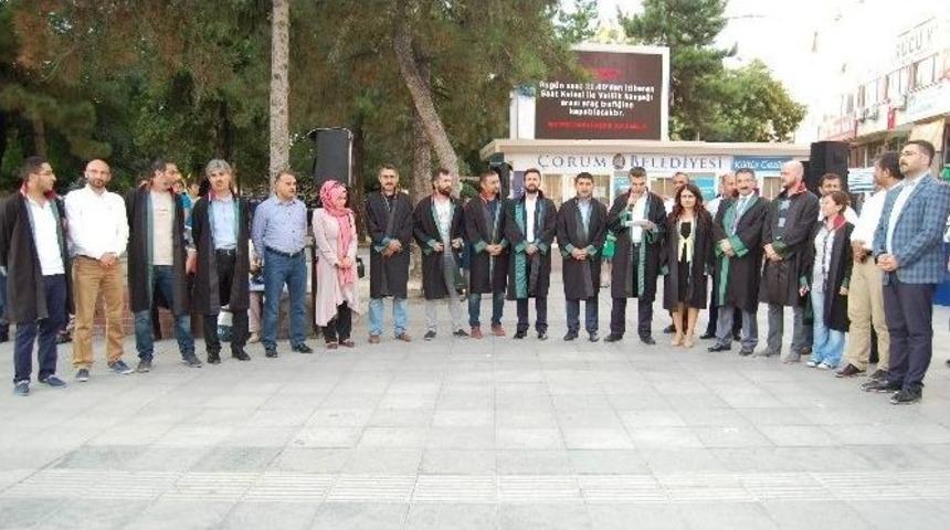 &Ccedil;orumlu Avukatlardan Darbe Girişimine Tepki