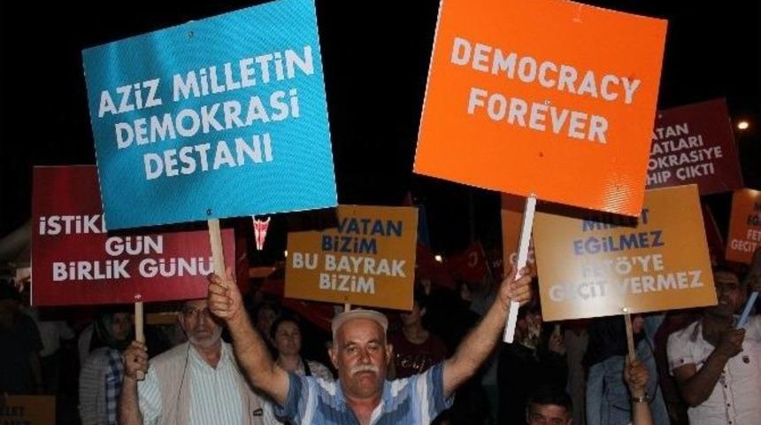 Tekirdağ&rsquo;da Demokrasi N&ouml;beti 7. G&uuml;n&uuml;nde