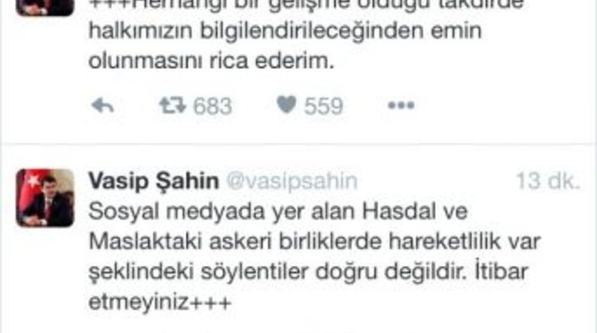 İstanbul Valisi Şahin&rsquo;den "askeri Birliklerde Hareketlilik" A&ccedil;ıklaması