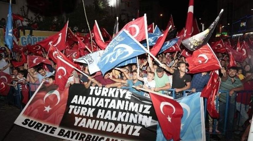 Bayırbucak T&uuml;rkmenleri: &ldquo;cumhurbaşkanımızın Yanındayız&rdquo;