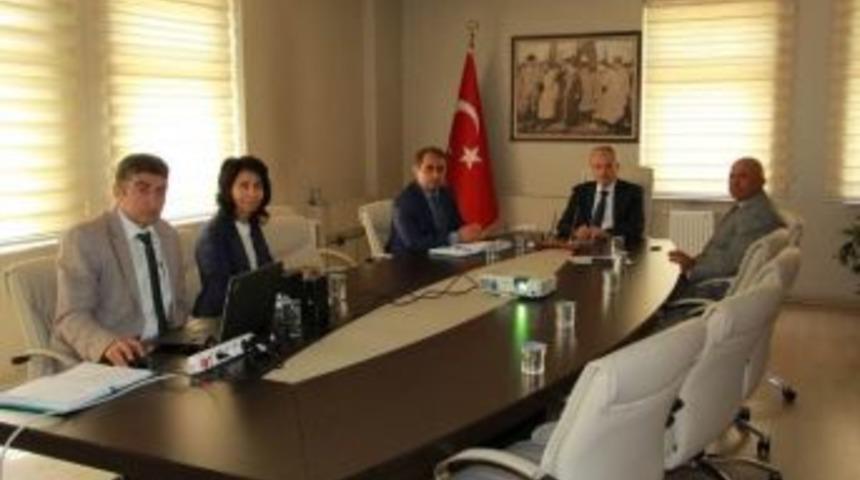 Bartın Valisi, Dsi 23. B&ouml;lge M&uuml;d&uuml;r&uuml;nden Brifing Aldı