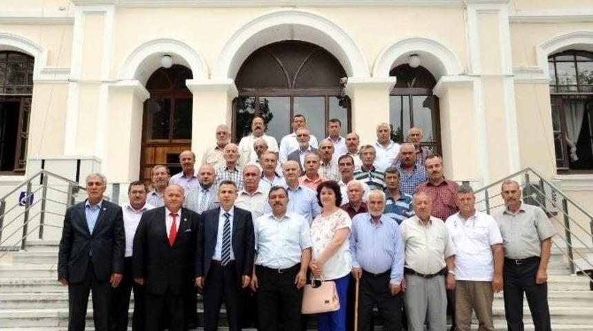 Bilecik Muhtarlar Derneği&rsquo;nden Vali Elban&rsquo;a Ziyaret