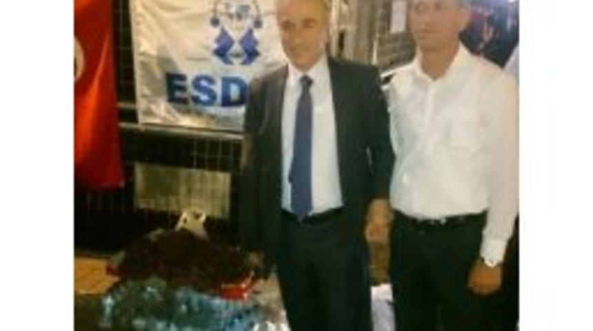 Esder Kayseri Şube Başkanı Kemal Erçalık Demokrasi Nöbetinin 7. Günüde Cumhuriyet Meydanı’nda