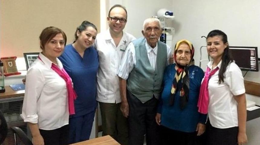 102 Yaşında Katarakt Ameliyatı Oldu