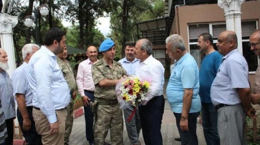 D&ouml;rtyol&rsquo;da Stk&rsquo;lar Garnizon Komutanlığını Ziyaret Etti