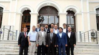 Vali Elban’a, Eskişehir’in İlçe Belediye Başkanlarından Ziyaret