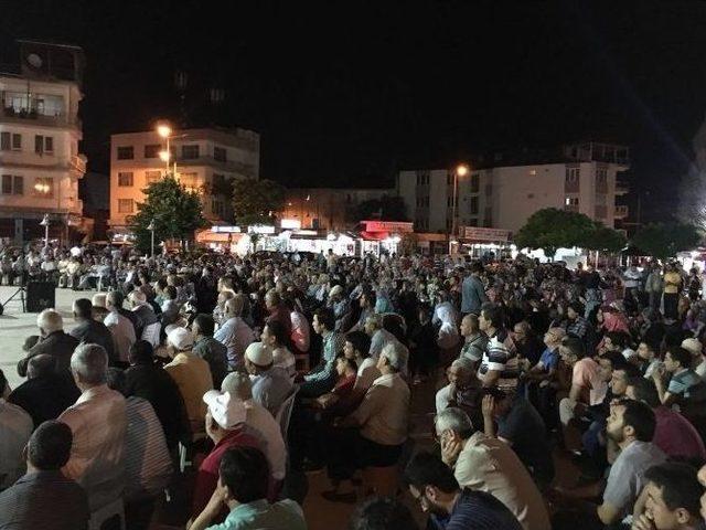 Korkuteli, Demokrasi Nöbeti Devam Ediyor