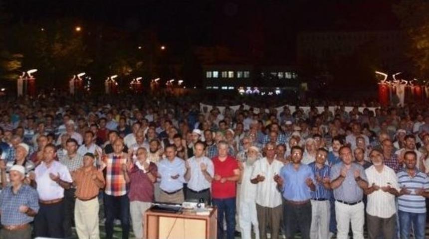 Seydişehir&rsquo;de Şehitler İ&ccedil;in Hatim Duası