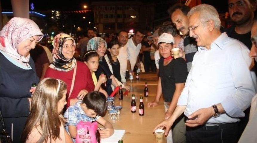 Erzincan Belediyesi Demokrasi N&ouml;beti Tutanlar İ&ccedil;in T&uuml;m İmkanlarını Seferber Etti