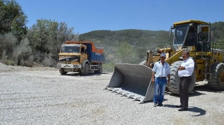 Maşat Yolu Yenileniyor
