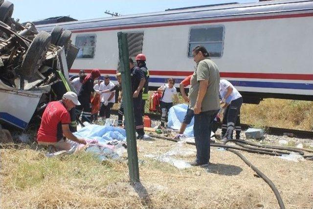 Alaşehir’deki Tren Kazası