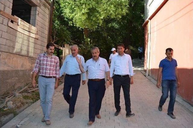 Belediyeden Yol Yapımı Ve Parke Döşeme Seferberliği 3