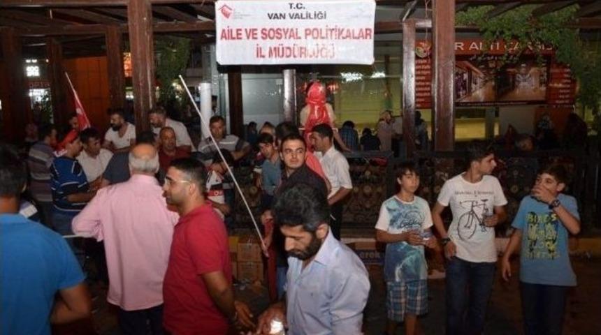 Asp İl M&uuml;d&uuml;rl&uuml;ğ&uuml; Personelleri Demokrasi N&ouml;betinde