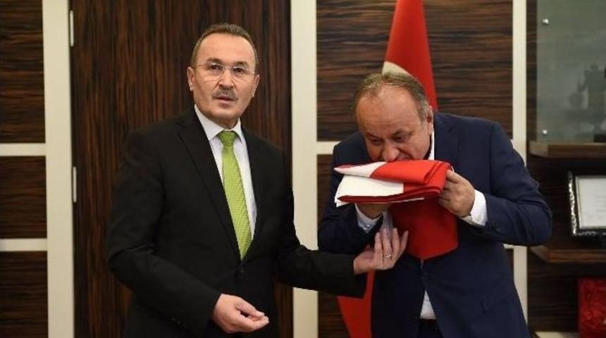 Belediye Meclisi &Uuml;yelerinden Başkan Babaş&rsquo;a Destek Ziyareti