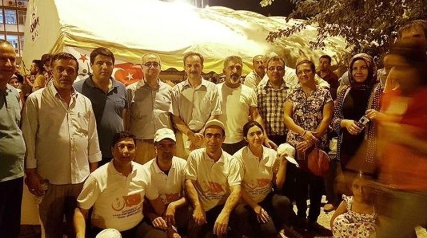 Sağlık &Ccedil;alışanlarından Milli İrade Standı