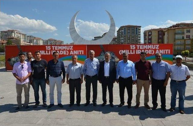 Yeşilyurt Belediyesi’nden 15 Temmuz Milli İrade Anıtı