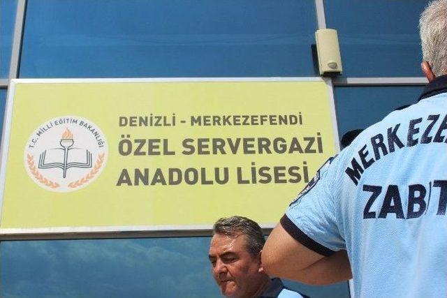 Denizli’de 7 Okul Mühürlendi