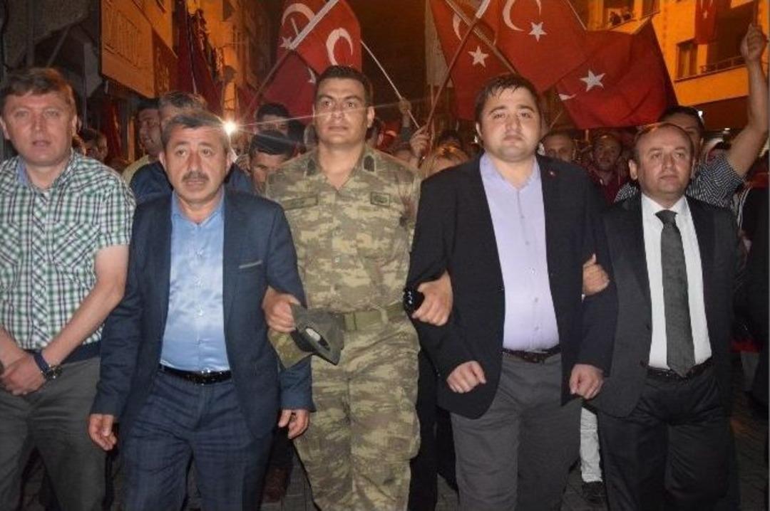 Giresun&rsquo;da Demokrasi N&ouml;beti Devam Ediyor.