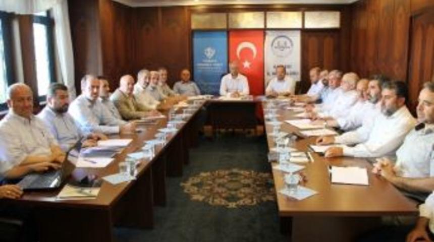 Olağan&uuml;st&uuml; İl&ccedil;e M&uuml;ft&uuml;leri Toplantısı Yapıldı