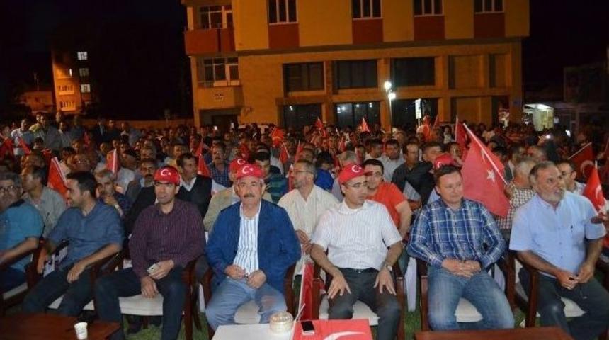 Adilcevaz&rsquo;da Milli İrade Ve Demokrasi Coşkusu