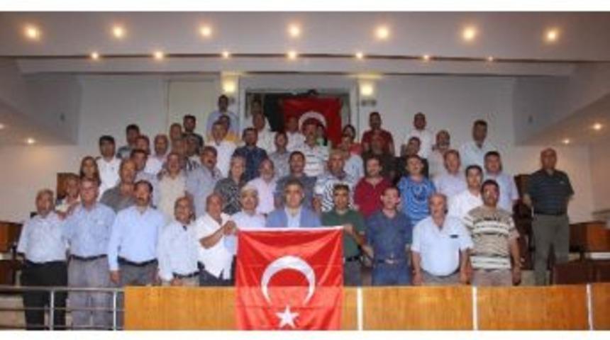 Ereğlili Muhtarlardan Darbe Girişimine Tepki