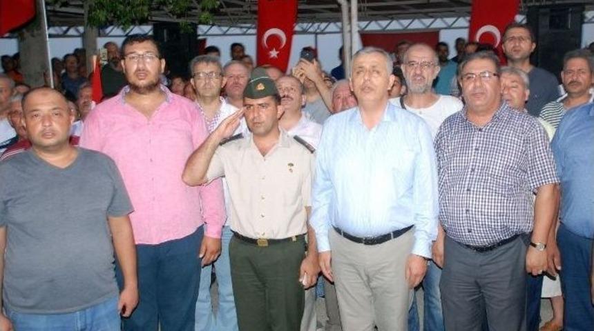 Binbaşı, Demokrasi Y&uuml;r&uuml;y&uuml;ş&uuml;nden Sonra G&ouml;zaltına Alındı