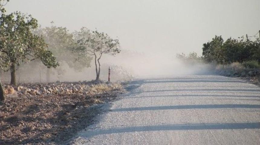 Araban&rsquo;da Antep Fıstığı Toz Tehdidi Altında