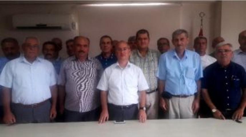 Muhtarlardan Kaymakam Yaman&rsquo;a "demokrasi" Ziyareti