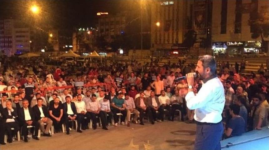 Tbmm Başkanvekili Aydın: &ldquo;iman G&uuml;c&uuml; Tank Ve Savaş U&ccedil;aklarına Galip Geldi&rdquo;