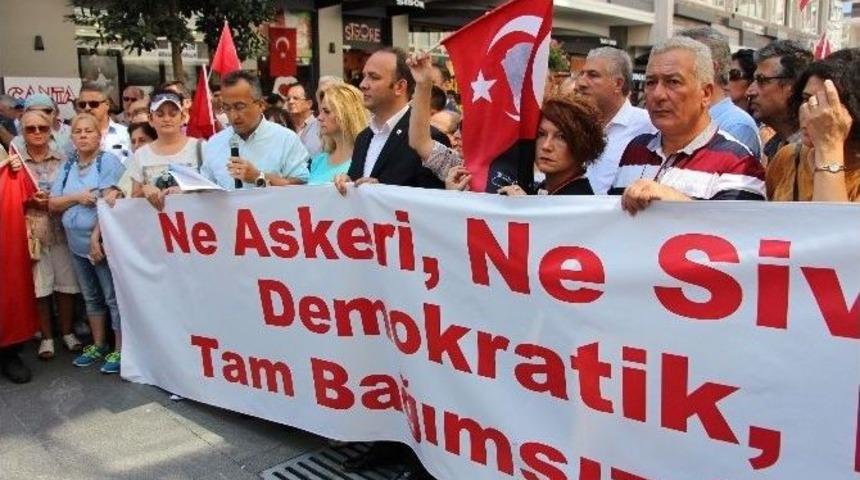 &rsquo;darbeye Karşı&rsquo; Basın A&ccedil;ıklaması