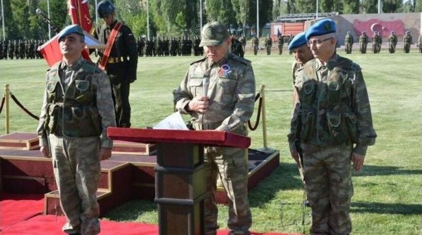 Patnos&rsquo;ta Sancak Devir Teslim T&ouml;reni Yapıldı