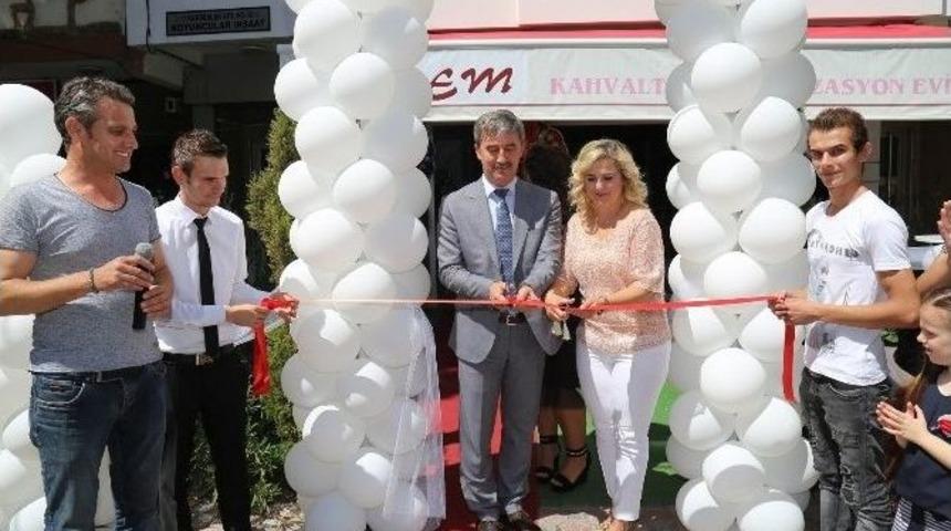 Başkan Şirin İşyeri A&ccedil;ılışına Katıldı